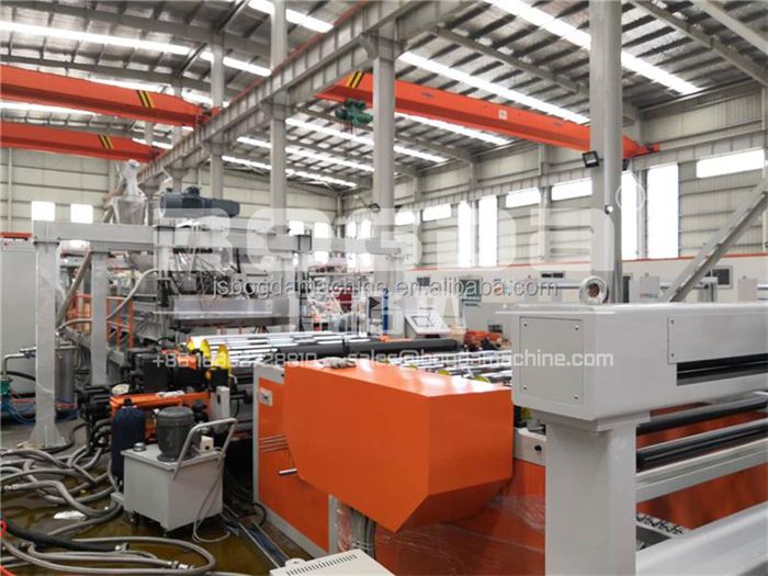 ASA Resin Roof Tile Building Material Coating Film Extrusion Machine Production Line
