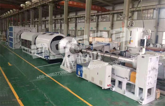 Stable production Large Diameter HDPE Pipe Production Line With Factory Price