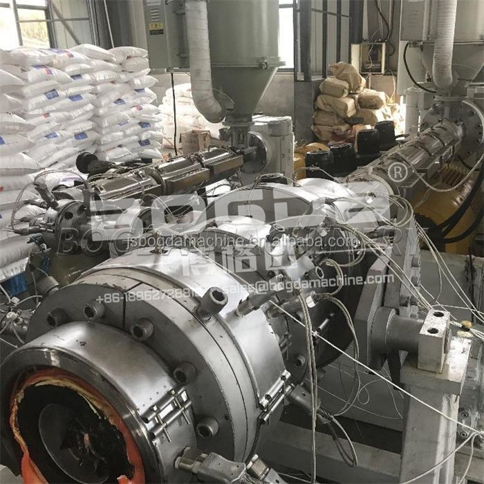 Trenchless MPP Electric Power Cable Protection Pipeline Piping Making Machine Plastic PP PE Pipe Extrusion Production Line