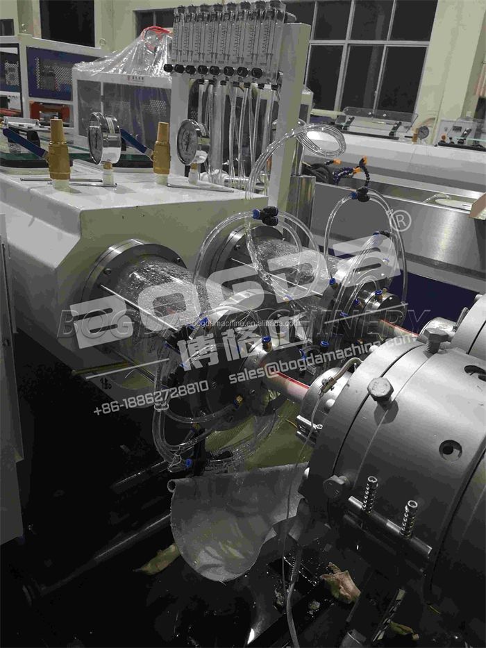 BOGDA Double Strand Output PPR Pipes Extrusion Production Making Machine 20-63mm Pipe Diameter
