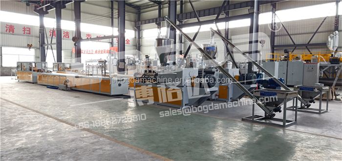 BOGDA WPC PVC Vinyl Door Jambs Wood Plastic Door Frame Profiles Extrusion Machine Production Line
