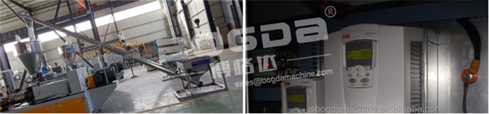 BOGDA WPC PVC Vinyl Door Jambs Wood Plastic Door Frame Profiles Extrusion Machine Production Line