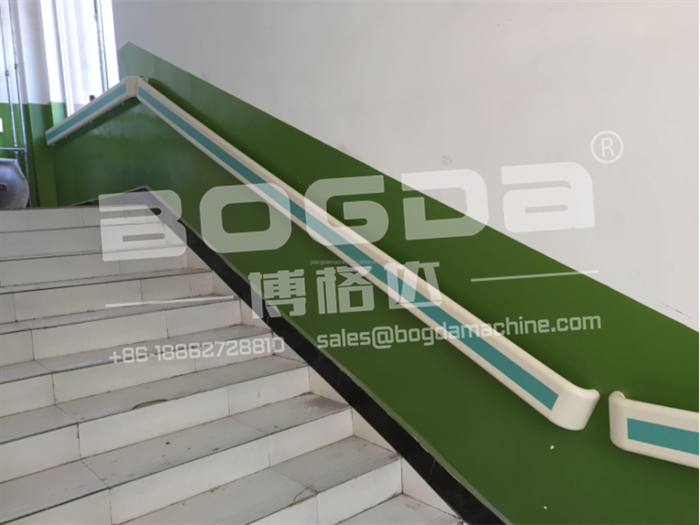 Hospital PVC Corridor Handrail Profiles Extrusion Machine Line Manufacturer