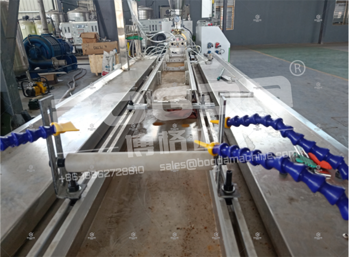 WPC Door Frame Profile Extrusion Production Line Machine