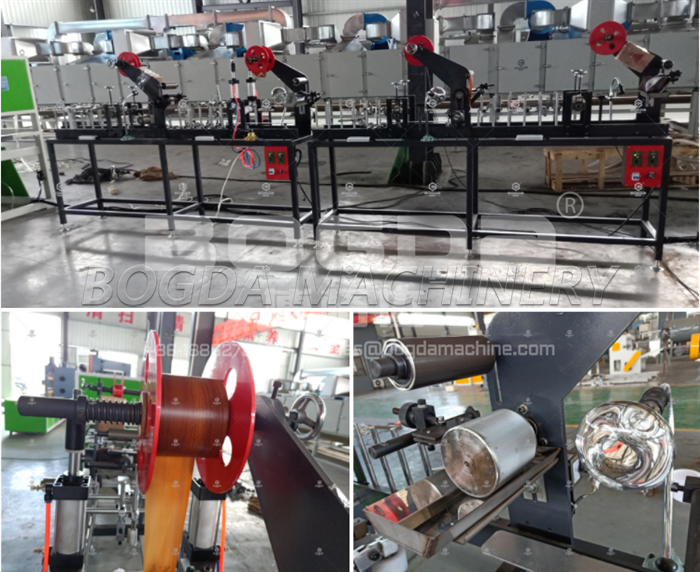 BOGDA Double Screw Extruder Type Plastic PVC Skirting Baseboard Extrusion Line Making Machine