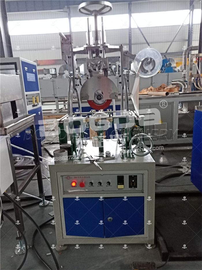 BOGDA Single Screw Extruder Machine Type PVC Profiles Skirting Board Production Line