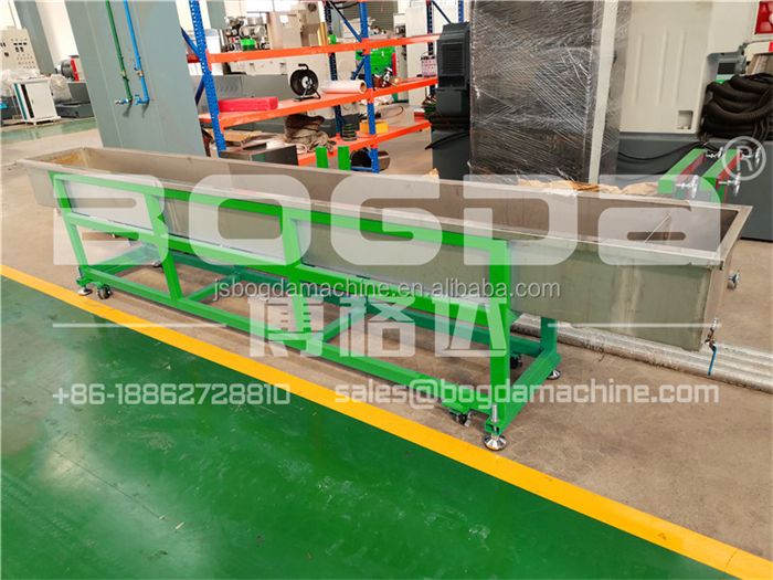 Plastic twin screw extruder water cooling bath pelletizing line