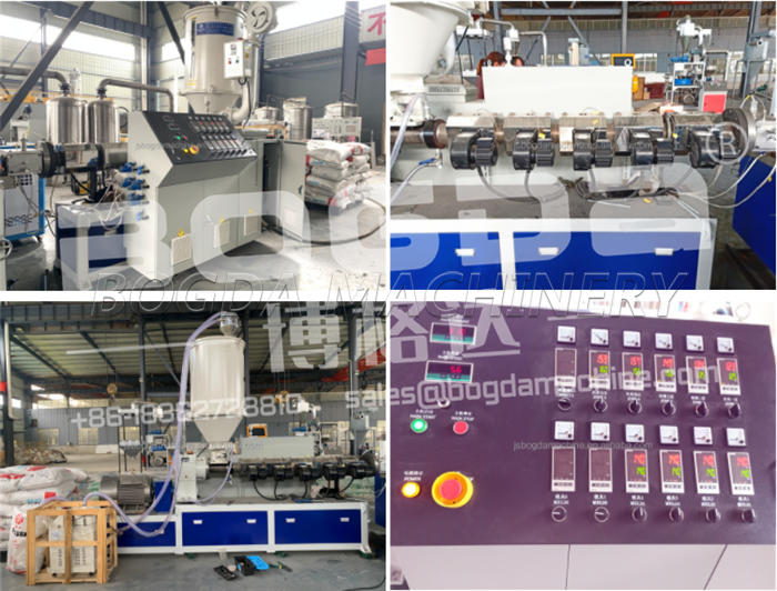 Automatic Single Screw Plastic Extruder PET PP Strap Extruder Machine