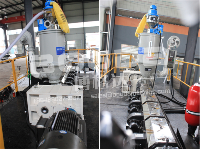 BOGDA PP Meltblown Extruder Single Screw Plastic Extrusion Machine