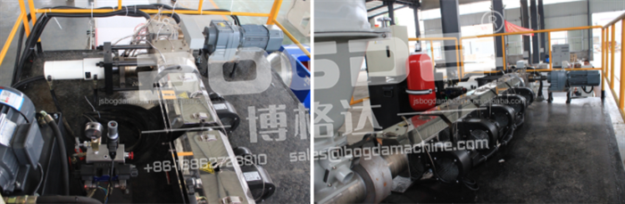 BOGDA PP Meltblown Extruder Single Screw Plastic Extrusion Machine