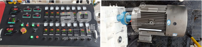 BOGDA PP Meltblown Extruder Single Screw Plastic Extrusion Machine