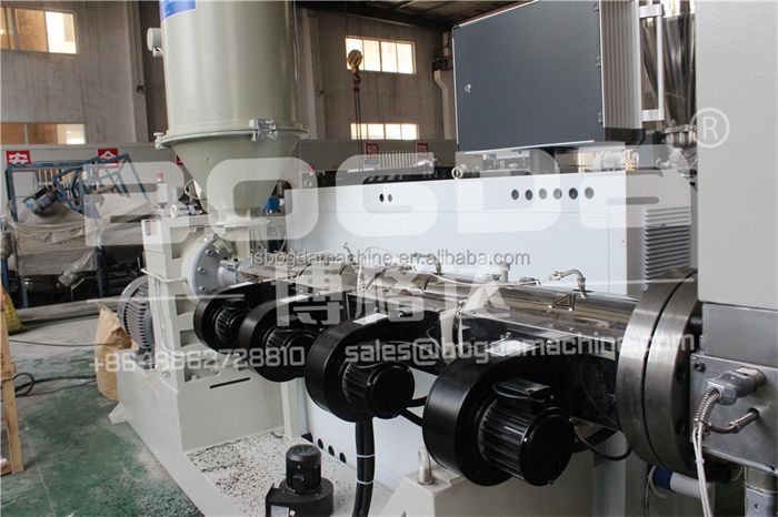 Soft PVC Corrugated Pipe Extruder For PVC Pipe Making Machine