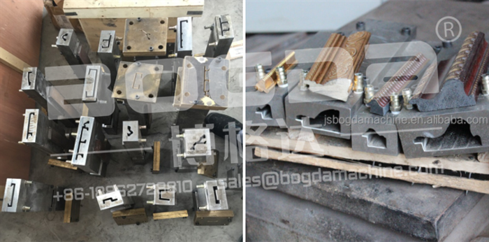 SJ-65 Plastic Polystyrene Single Screw Extrusion Extruder Machine For Decoration Profiles