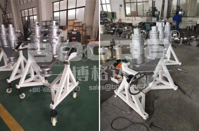 Two Cavities Plastic HDPE PE PPR Pipe Extrusion Die Mould Design