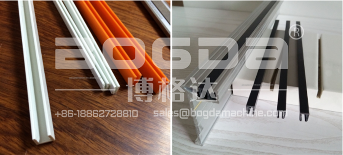 Custom Design U Shape PVC Channel Profiles Extrusion Die Mould For Display Cabinets Glass Door Window Edge Trim Protection