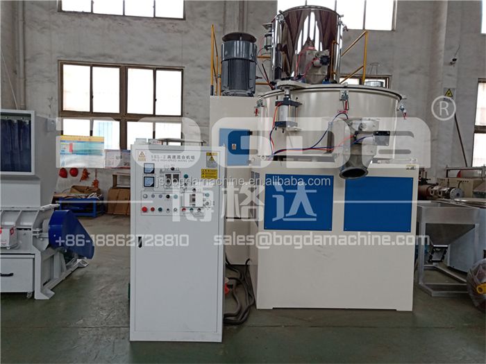 China Manufacturers High Speed PVC Plastic Powder Mixer Unit With Hot And Cold Mixing Machine