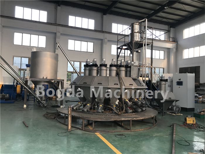 BOGDA Full Automatic Gravimetric Blending Dosing System PVC Compounding Powder Mixer