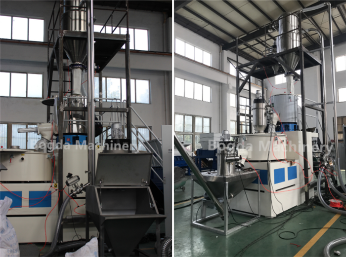 BOGDA Full Automatic Gravimetric Blending Dosing System PVC Compounding Powder Mixer