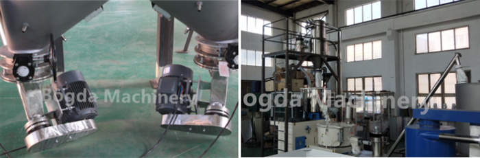 BOGDA Full Automatic Gravimetric Blending Dosing System PVC Compounding Powder Mixer