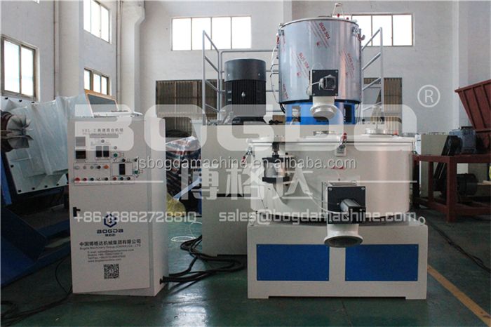 Fully Automatic Plastic Heating Cooling Mixer SRL-Z300/600 High Speed PVC Raw Materials Hot Cold Mixing Machine Units