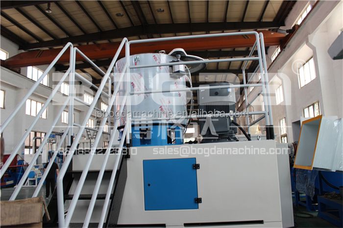 Fully Automatic Plastic Heating Cooling Mixer SRL-Z300/600 High Speed PVC Raw Materials Hot Cold Mixing Machine Units