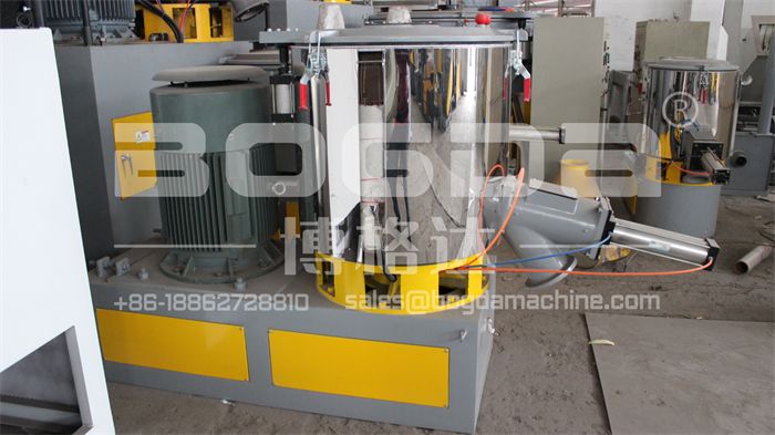 bogda 300L high speed mixer machine for plastic material mixing