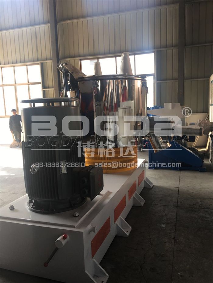 bogda 300L high speed mixer machine for plastic material mixing