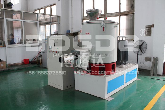 Vertical High Speed Plastic Blender Electric Pneumatic PVC Mixing Machine