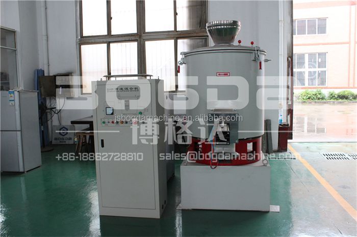 Vertical High Speed Plastic Blender Electric Pneumatic PVC Mixing Machine