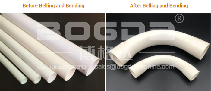 BOGDA Fully Automatic 16-40mm Plastic PVC Tube Bending Machine PVC Pipe Bender Price