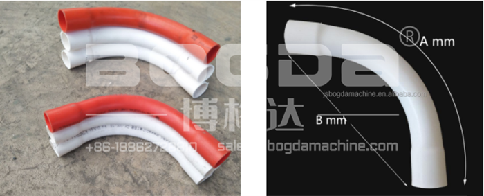 BOGDA Fully Automatic 16-40mm Plastic PVC Tube Bending Machine PVC Pipe Bender Price