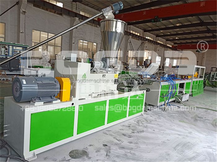 BOGDA PVC WPC Slat Cladding Wall Panel Extrusion Production Line Making Machine