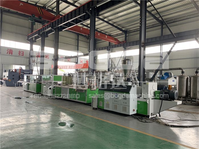 BOGDA PVC Cable Trunking Machine Production