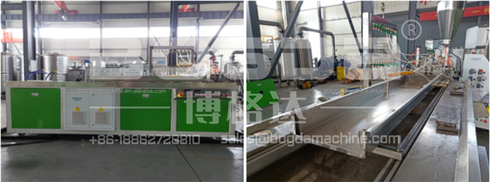 BOGDA PVC Cable Trunking Machine Production