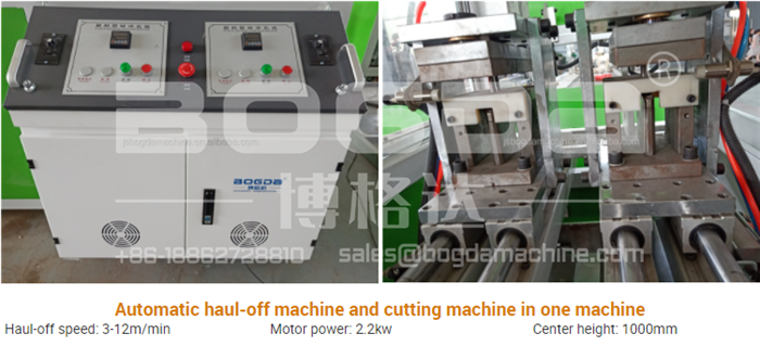 BOGDA PVC Cable Trunking Machine Production