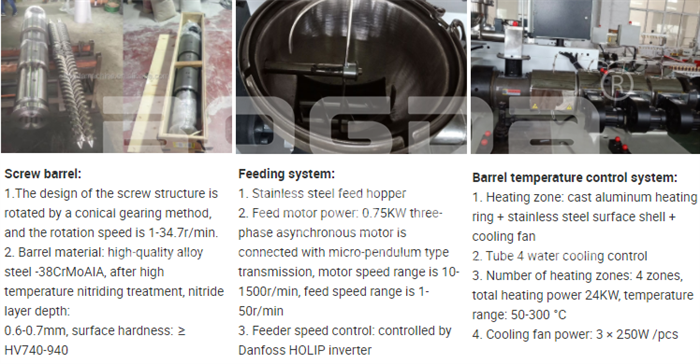 UPVC PVC Rain Gutter Sink Profiles Extrusion Line