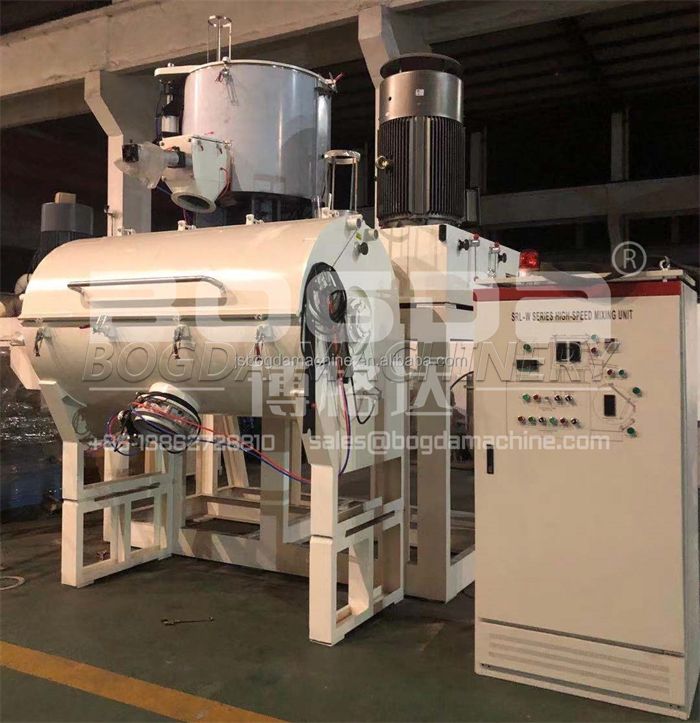 Industrial Horizontal Plastic Raw High Speed Hot and Cooling Plastic Mixing Machine SRL-W800/1600