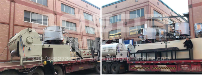 Industrial Horizontal Plastic Raw High Speed Hot and Cooling Plastic Mixing Machine SRL-W800/1600