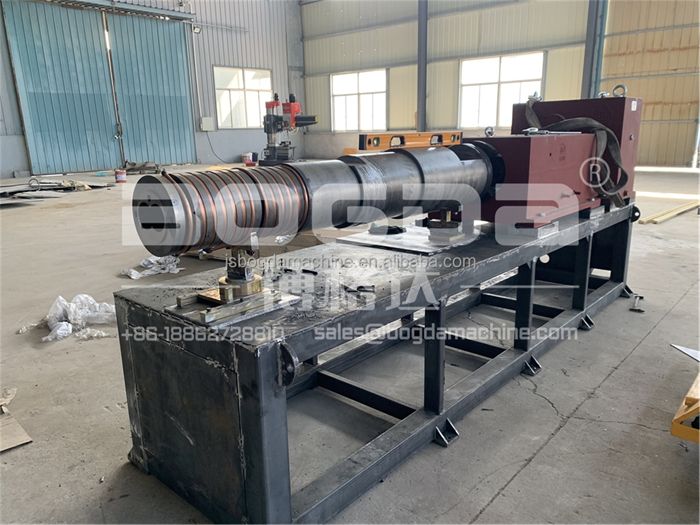 Double Alloy Treatment Conical Double Screw Barrel For Plastic Sheet And Plate Extruder