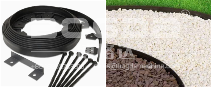 GARDEN LAWN FLEXIBLE EDGING PLASTIC GRASS FLOWER BED TIDY PATH MAKING MACHINES PRODUCTION