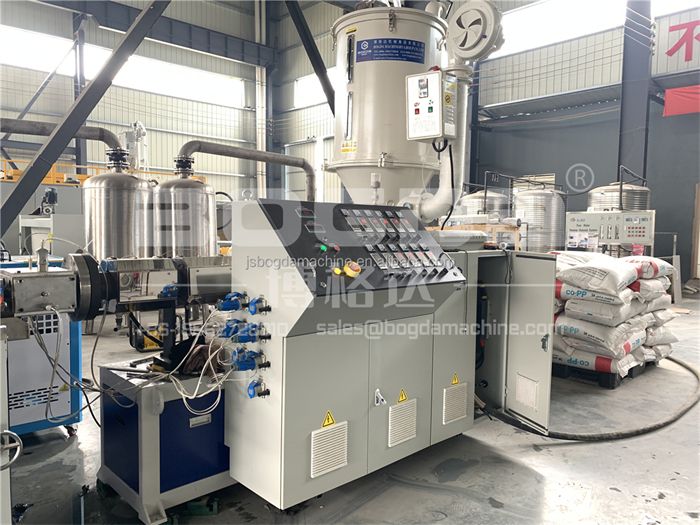 BOGDA Manufacture Plastic PP PVC Tube Settler Media Profile Extrusion Making Machinery Production Line