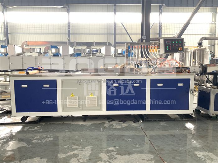 BOGDA Manufacture Plastic PP PVC Tube Settler Media Profile Extrusion Making Machinery Production Line
