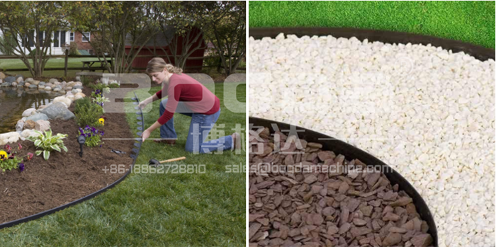 Plastic Outdoors Garden Fence Landscape Lawn Strips Extrusion Making Production Machines