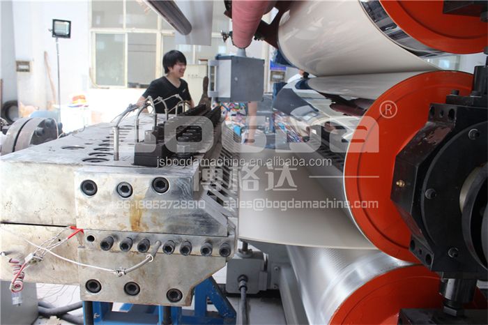 UV Coating PVC Imitating Marble Board Sheet Extrusion Machine Line For Wall Decoration