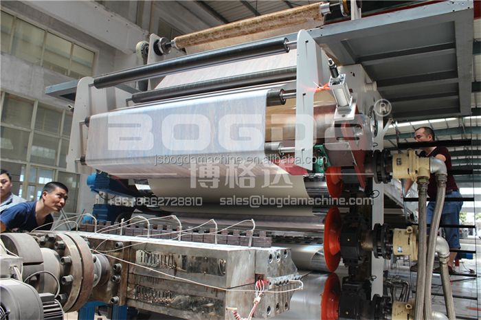 UV Coating PVC Imitating Marble Board Sheet Extrusion Machine Line For Wall Decoration