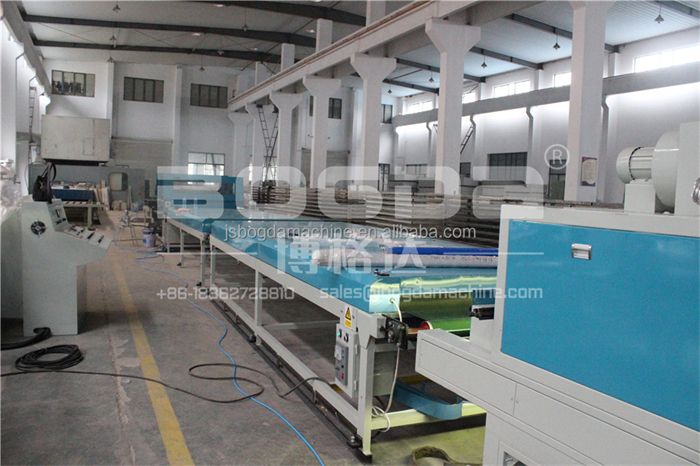 UV Coating PVC Imitating Marble Board Sheet Extrusion Machine Line For Wall Decoration