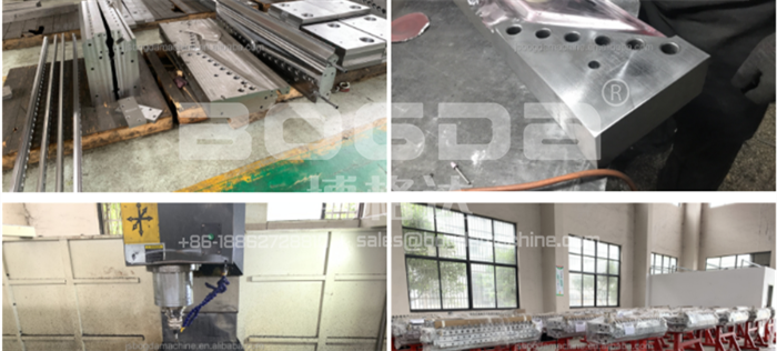 BOGDA 1220 mm PVC Foamed Board Extrusion Mould T Die For Plastic Extruder Machine