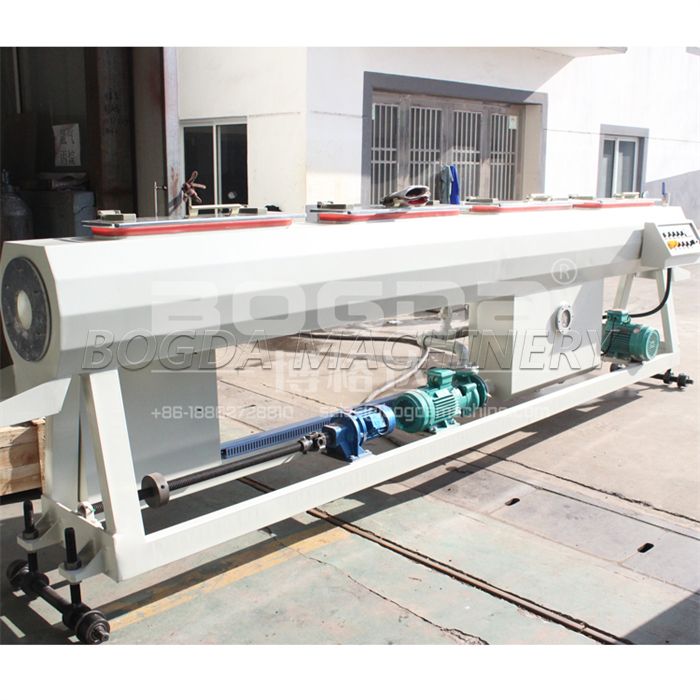 200-400mm PVC Drain Pipe Plastic Tube Moulding Production Line With PLC Control