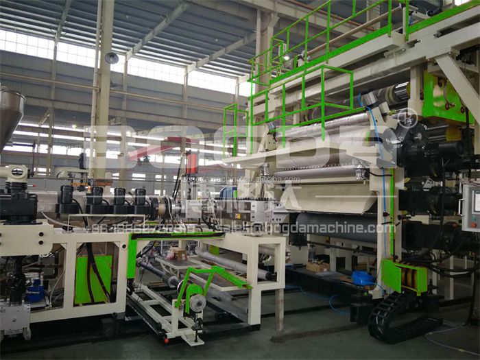 Homogeneous PVC Vinyl Flooring Sheet Extrusion Production Machine Line For School Hospital Factory Hotel Use