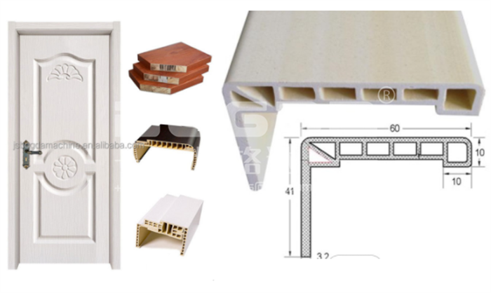 BOGDA PVC WPC Extrusion Mould Die Tool For Door Frame Jamb